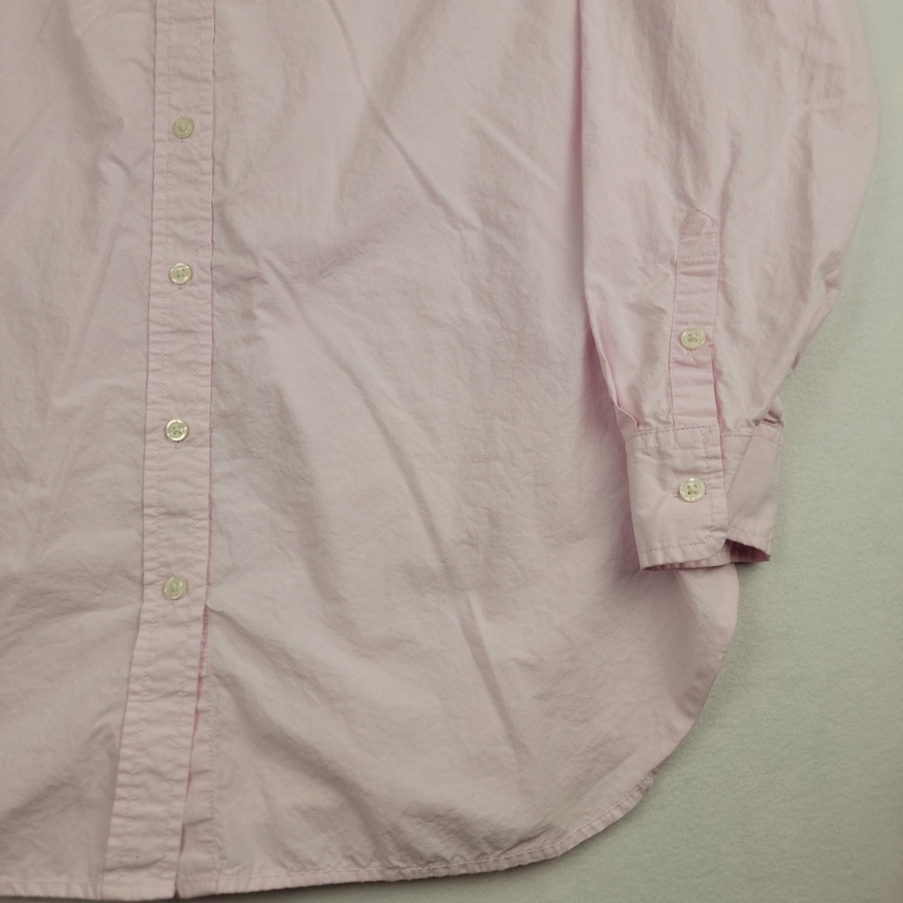 Universal Thread Womens Pink Oversized Fit Cotton Button Down Shirt Size L - Picture 6 of 11